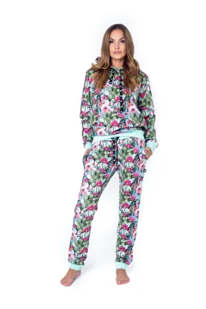 Sofa Killer cozy women lounge wear Cactus