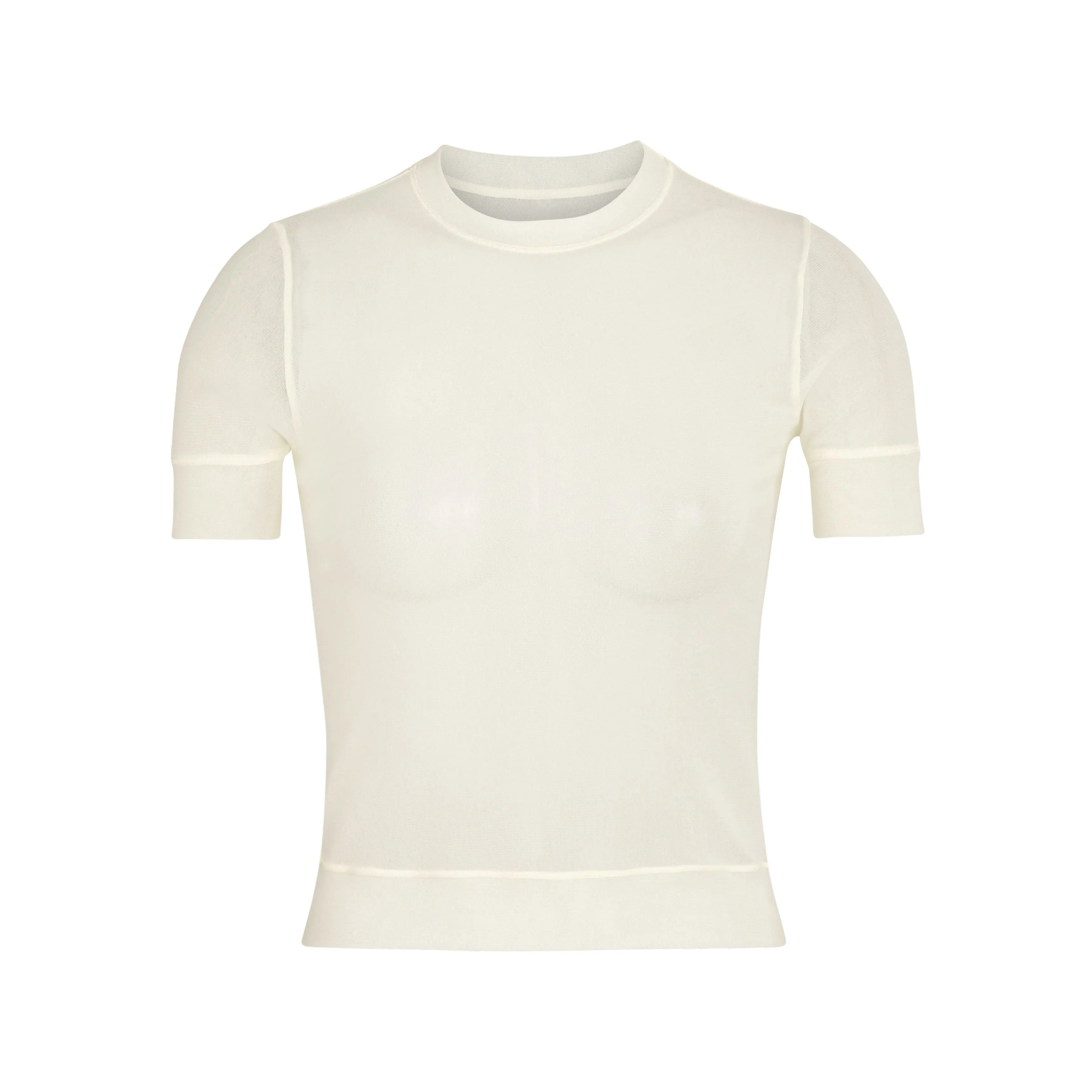 SUMMER MESH T-SHIRT | BONE