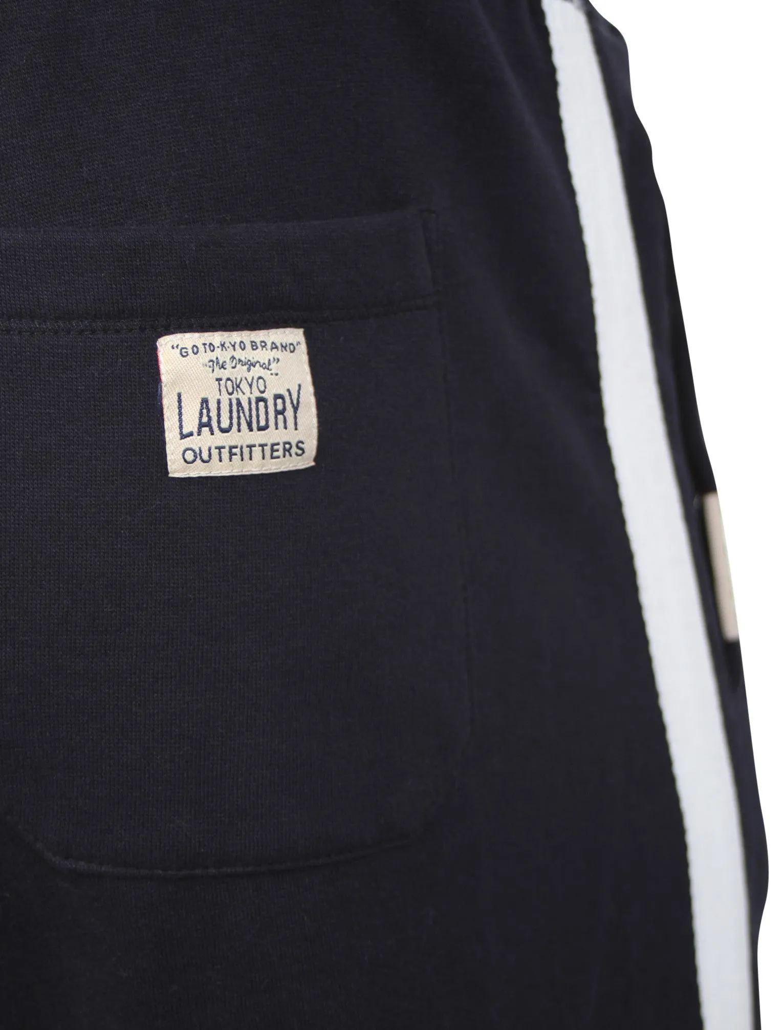 Sweat Shorts in Dark Navy - Tokyo Laundry