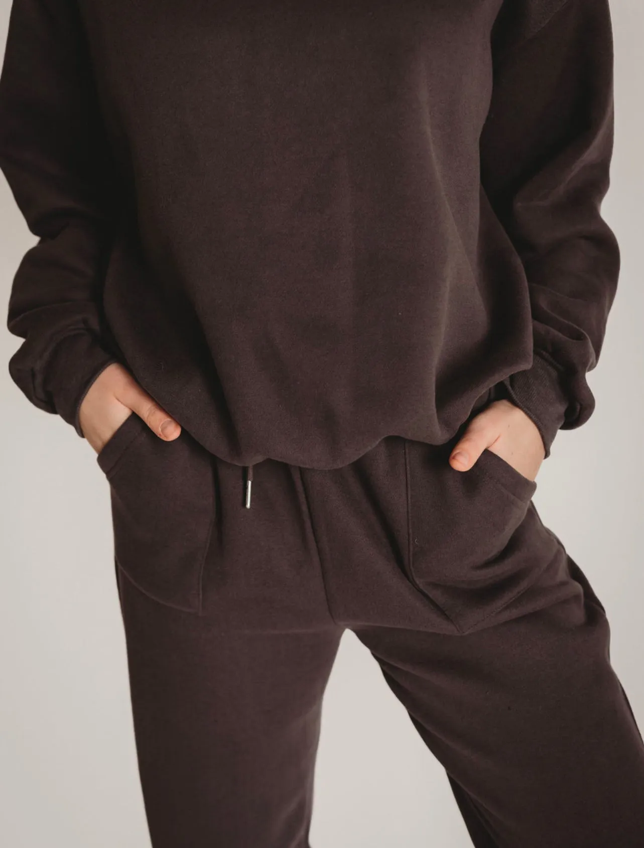 The Charcoal Two Piece Hoodie Set