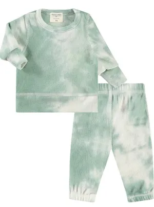 Tie Dye Loungewear - Sage Tie Dye