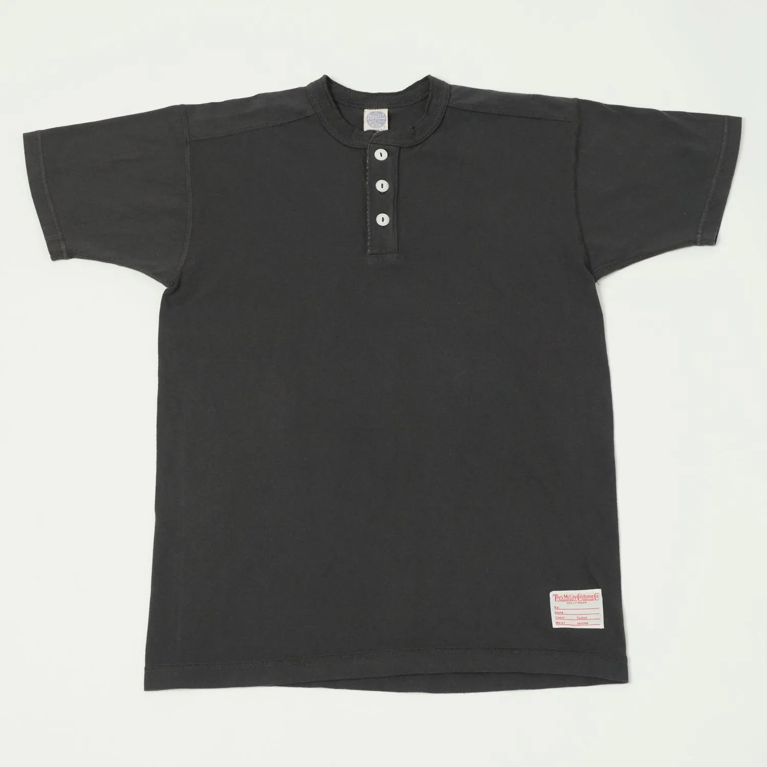 TOYS McCOY TMC2411-030 Union Henley - Black