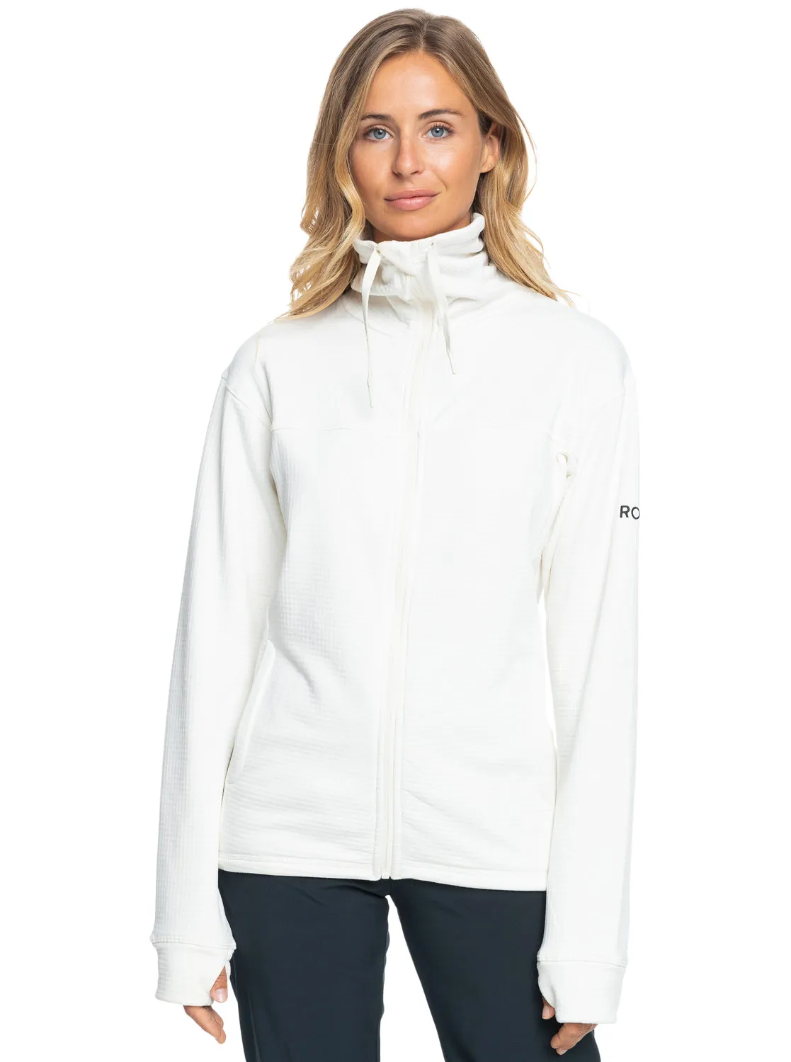 Vertere Technical Zip-Up Fleece - Egret