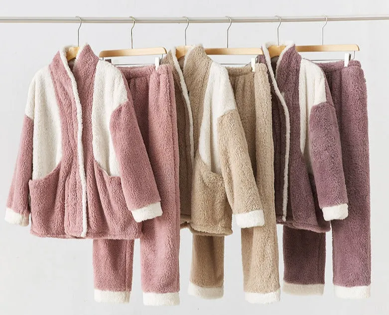 Warm Plush Fleece  Loungewear