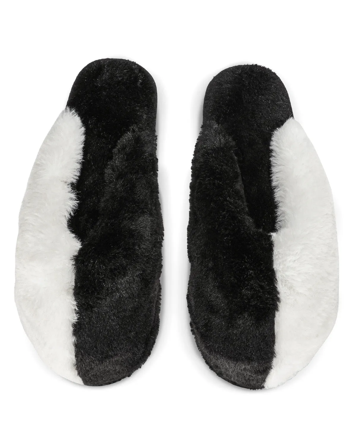 Women's Colorblock Plush Slippers