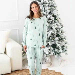 Women's Jogger Pajama Set in Boho Tree