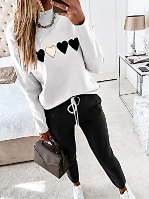 Women's Love For Loungewear Jogger Set