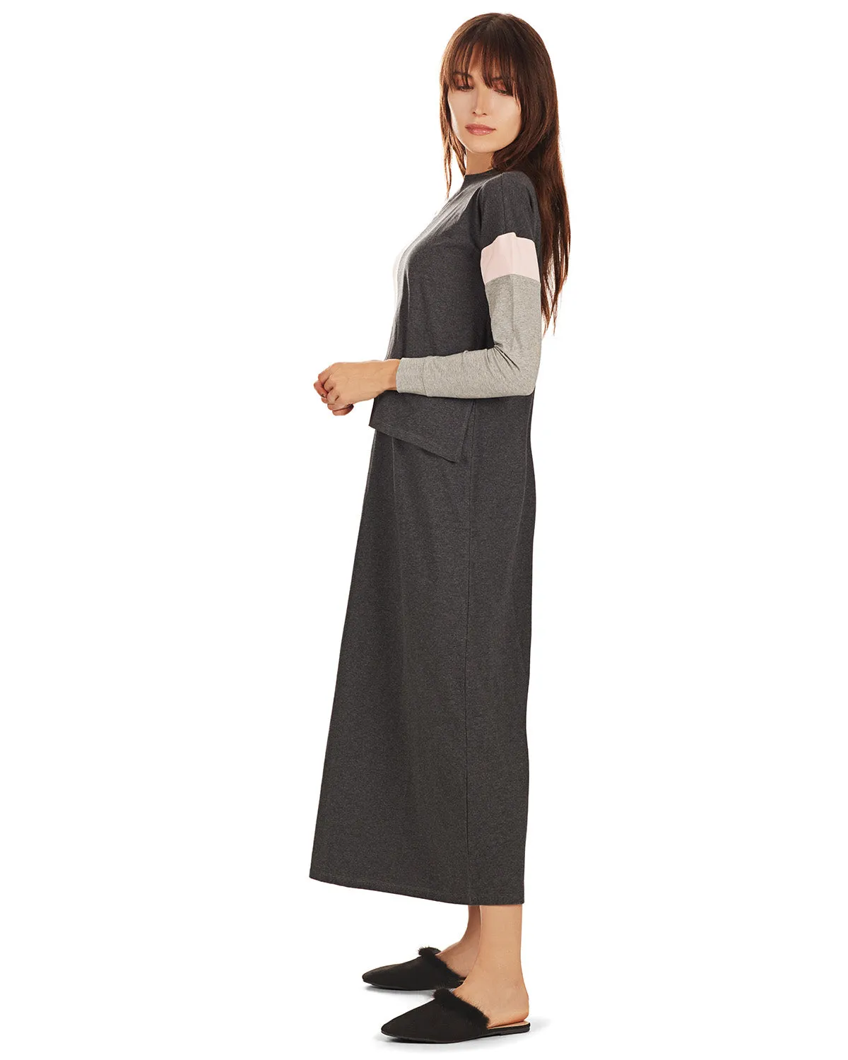 Women's Ultra Soft Cotton Blend Modest Nursing Gown